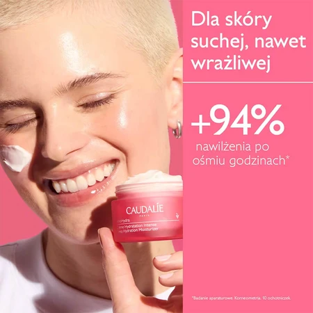 Caudalie VinoHydra, crema facial hidratante intensiva, 50 ml