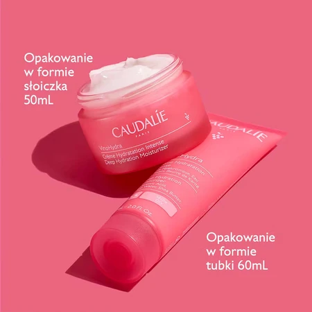 Caudalie VinoHydra, crema facial hidratante intensiva, 50 ml