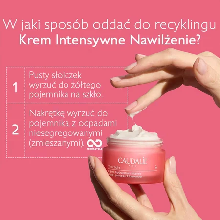 Caudalie VinoHydra, crema facial hidratante intensiva, 50 ml