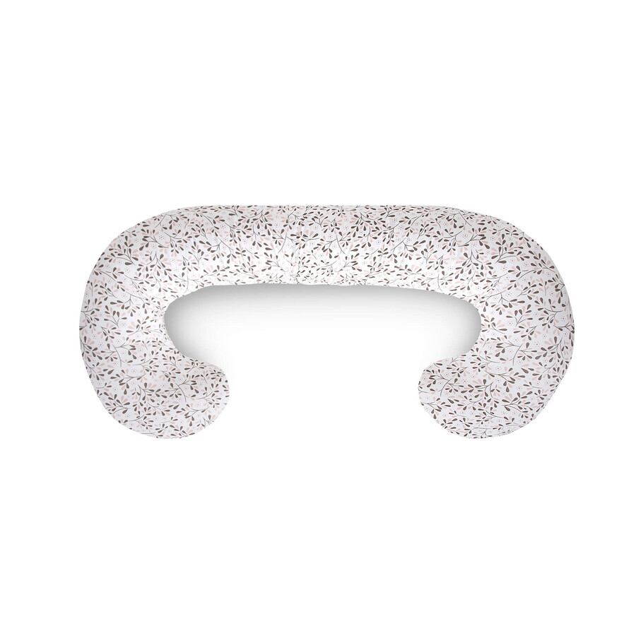 Ceba Baby Cebuszka Physio Duo, pregnancy pillow, jersey, Tiny Leaves