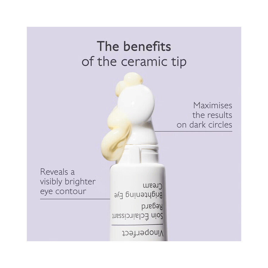 Caudalie Vinoperfect, crema illuminante per il contorno occhi, 15 ml