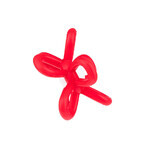 Dumel GiliGums, Rassel mit Beißring, Flower, rot, ab 3 Monaten, 1 Stück Dumel GiliGums, Rassel mit Beißring, Flower, rot, ab 3 Monaten, 1 Stück