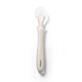 BabyOno, flexible silicone spoon, beige, from 6 months, 1 piece