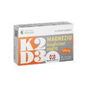 Vitamina K2 + D3 + Bisglicinato de magnesio Forte, 175 mg, 30 comprimidos recubiertos con pel&#237;cula, Remedia