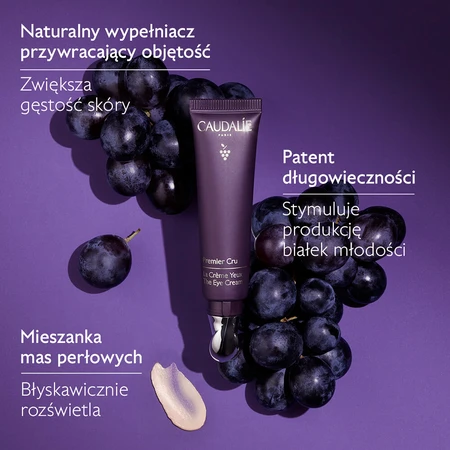 Caudalie Premier Cru, Augencreme, 15 ml