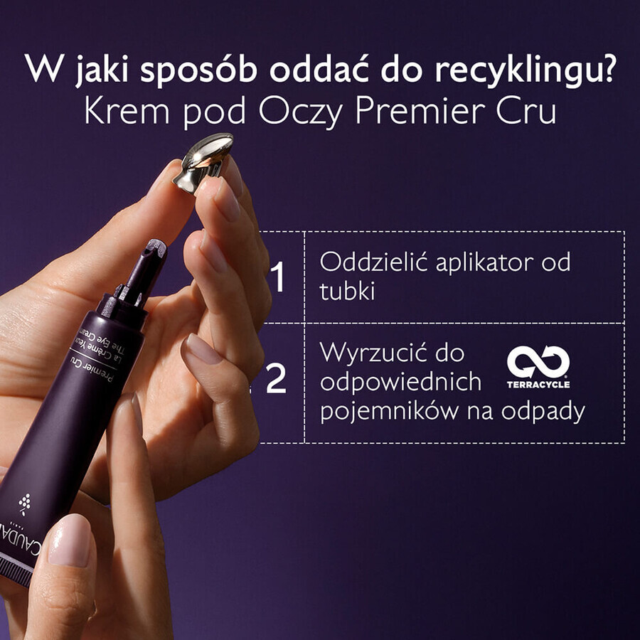 Caudalie Premier Cru, crema para el contorno de ojos, 15 ml