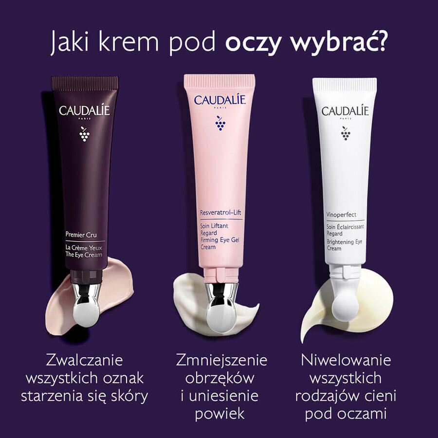 Caudalie Premier Cru, crema para el contorno de ojos, 15 ml