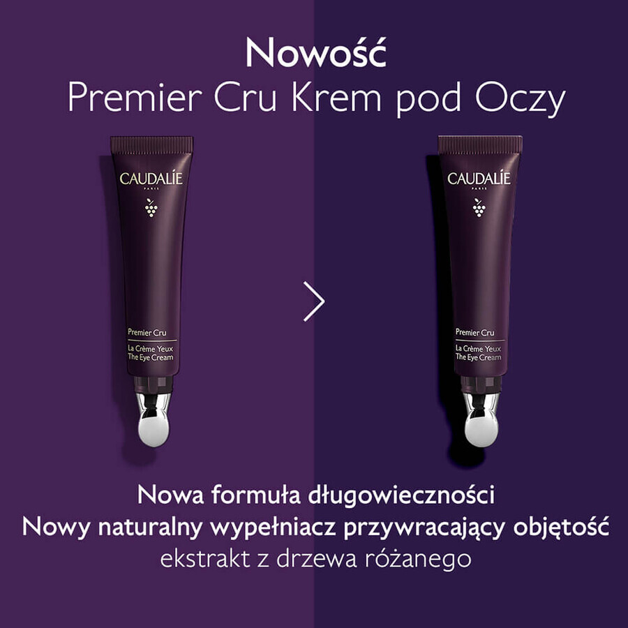 Caudalie Premier Cru, crema para el contorno de ojos, 15 ml