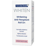 Novaclear Whiten Whitening Protective, antiperspirant de protecție într-un roll-on, 50 ml AMBALAJ DAMAGED