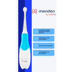 Meriden Kiddy, spazzolino sonico per bambini, blu, 0-4 anni, 1 pezzo Meriden Kiddy, spazzolino sonico per bambini, blu, 0-4 anni, 1 pezzo