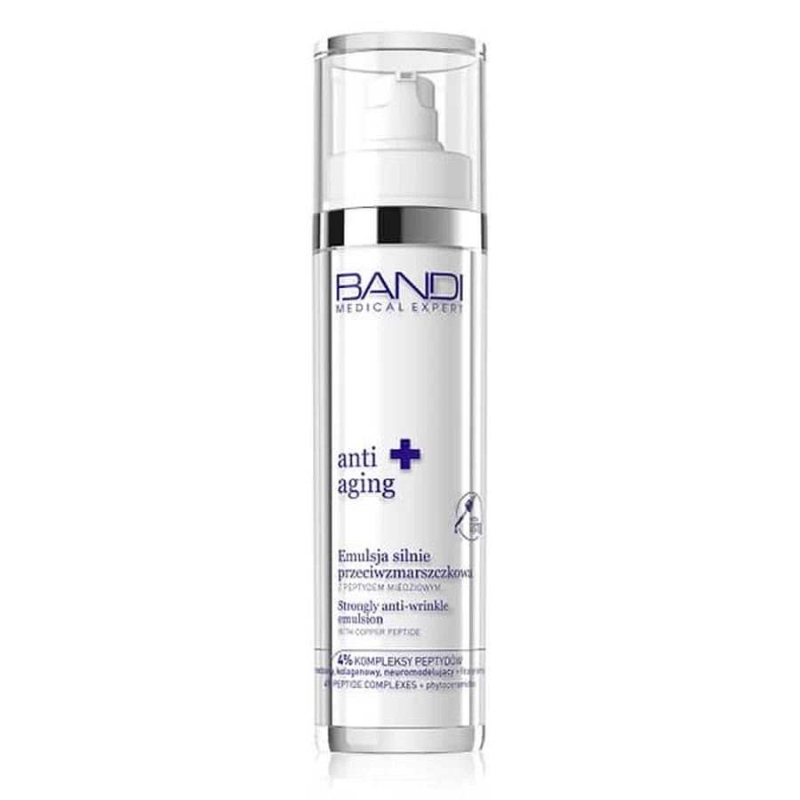 Medical Expert Anti-Aging, potent anti-wrinkle emulsion with copper peptide, 50 ml