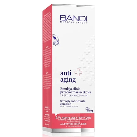 Medical Expert Anti-Aging, potent anti-wrinkle emulsion with copper peptide, 50 ml