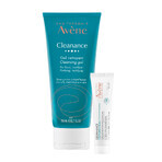 Avene Cleanance set, gel limpiador, 200 ml + crema intensiva para eczema, 40 ml Avene Cleanance set, gel limpiador, 200 ml + crema intensiva para eczema, 40 ml