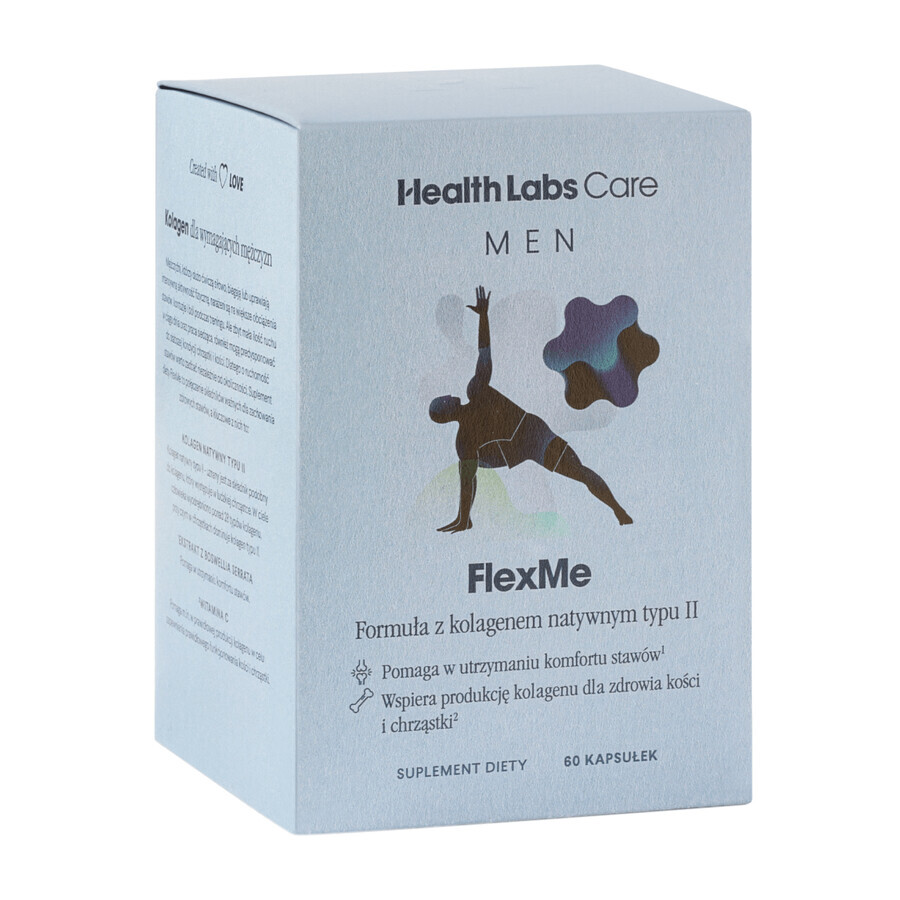 Health Labs FlexMe Men, 60 gélules