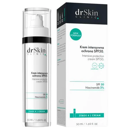 Dr Skin Clinic, intensieve beschermingscrème, SPF 50, 50 ml