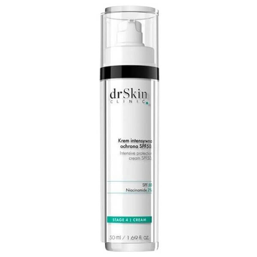 Dr Skin Clinic, crema de protección intensiva, FPS 50, 50 ml