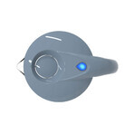 Dafi Crystal Led, glazen filterkan, staal, 2 l + Unimax filter, 1 stuk