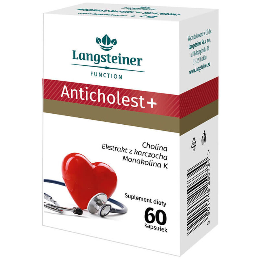Anticholest+, 60 capsules