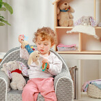 BabyOno, Quietschspielzeug mit Beißring, Dog Willy, ab 3 Monaten BabyOno, Quietschspielzeug mit Beißring, Dog Willy, ab 3 Monaten