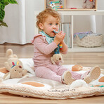 BabyOno, Quietschspielzeug mit Beißring, Dog Willy, ab 3 Monaten BabyOno, Quietschspielzeug mit Beißring, Dog Willy, ab 3 Monaten