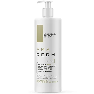 Amaderm Psoria, loción corporal calmante, 400 ml