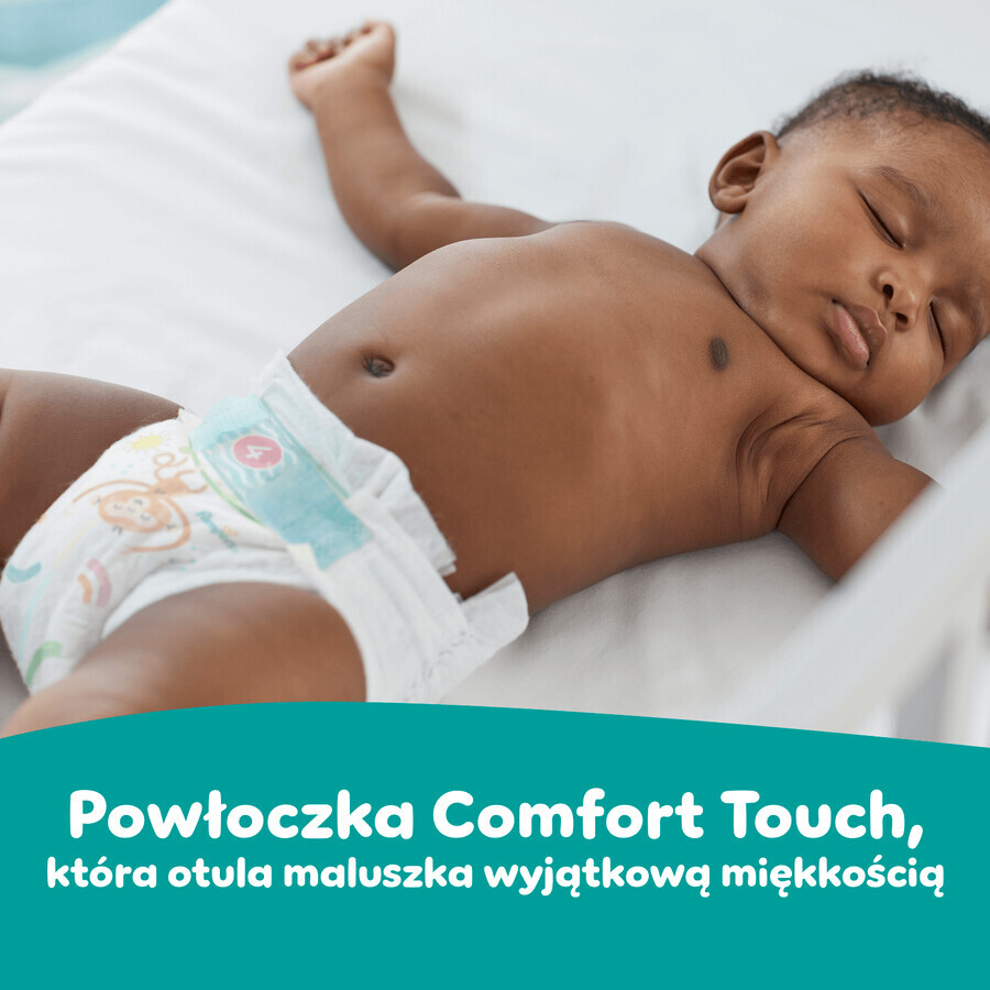 Pampers Active Baby set, diapers, size 4, 9-14 kg, 2 x 132 pieces