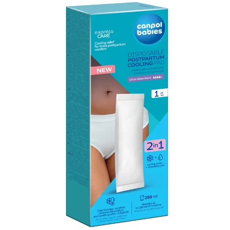 Canpol Babies, coussin réfrigérant jetable pour le post-partum, 1 pièce