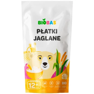 BioBas Buchweizenflocken Bio, ohne Zuckerzusatz, ab 12 Monaten, 220 g