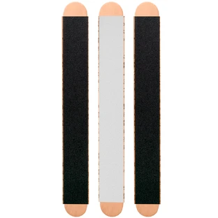 Staleks, juego completo de limas de uñas con base de madera, PapmAm Mix 180/240, 3 piezas