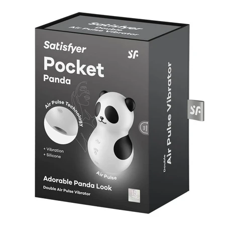 Satisfyer Pocket Panda, air vibrator, 1 piece