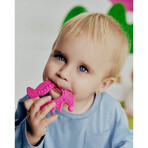 Luu Kids, dentition sensorielle, Ollie le dragon, rose, après 4 mois, 1 pièce Luu Kids, dentition sensorielle, Ollie le dragon, rose, après 4 mois, 1 pièce