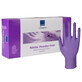 Abena, gants en nitrile, non st&#233;riles, non poudr&#233;s, violets, taille XS, 100 pi&#232;ces