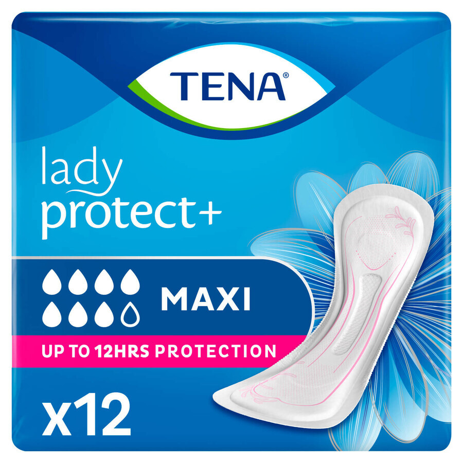 Tena Lady set, specialty sanitary napkins, Maxi, 4 x 12 pieces