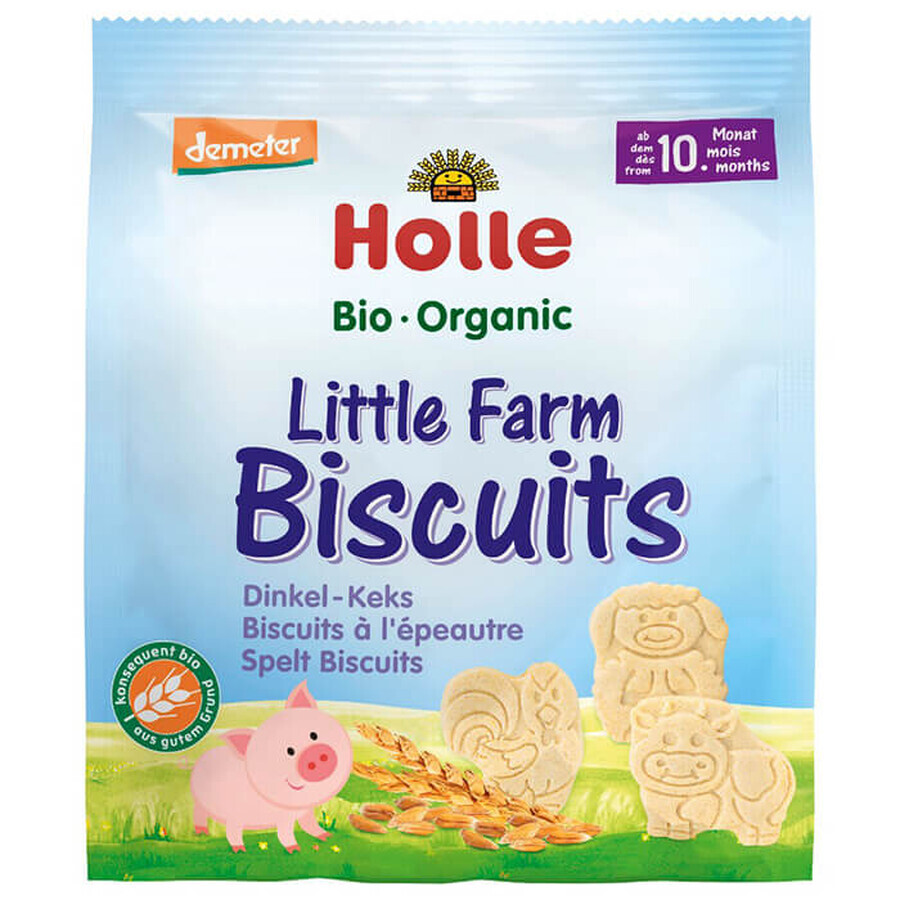 Holle Spelt Cookies Bio, Little Farm, from 10 months, 100 g