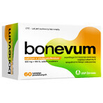 Bonevum 600 mg + 400 I.U., 60 film-coated tablets