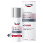 Eucerin Anti-Pigment set, nachtcrème voor onzuiverheden met Thiamidol, 50 ml + gezichtsreinigingsgel met exfoliërende AHA-zuren 2%, 400 ml