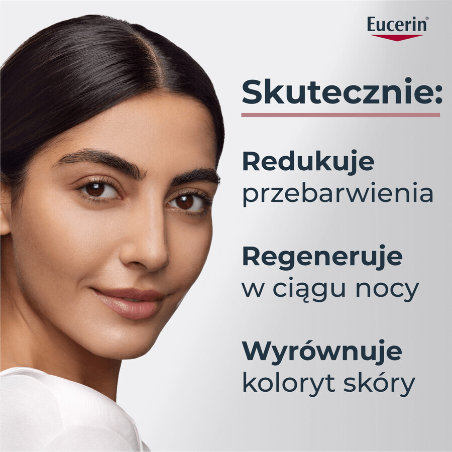 Eucerin Anti-Pigment set, nachtcrème voor onzuiverheden met Thiamidol, 50 ml + gezichtsreinigingsgel met exfoliërende AHA-zuren 2%, 400 ml