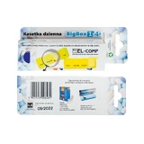El-Comp Big Box, day medication case, 4-chambered