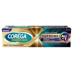 Corega Power Max Supreme All-In 1, crema fijadora para dentaduras postizas, neutro, 40 g