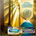 Corega Power Max Supreme All-In 1, crema fijadora para dentaduras postizas, neutro, 40 g