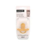 Silicone pacifier SX Pro Colour Essence, 6-18 months, Mustard yellow, Suavinex
