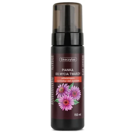Skoczylas, refreshing facial cleansing foam with echinacea and ginseng, 150 ml