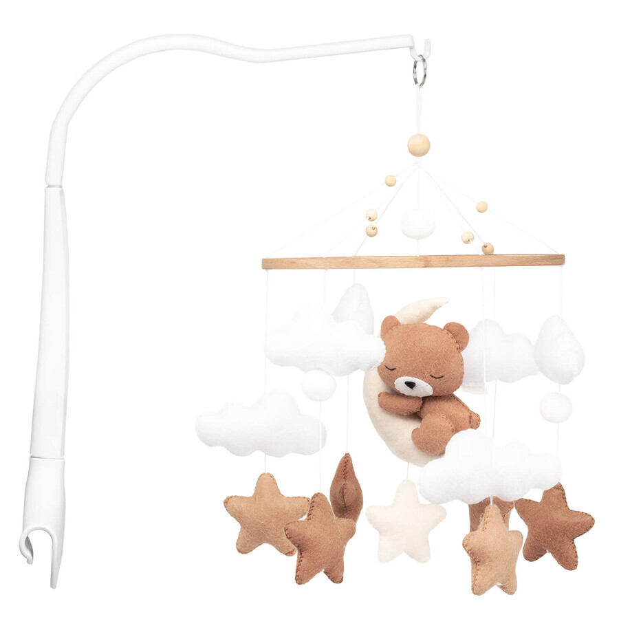 Neno Tedi, carrusel de cuna con soporte de fijación, 1 ud.