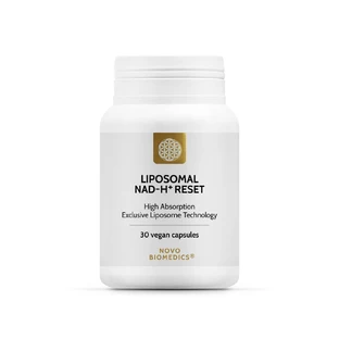 Nad-H+ Reset liposomal, 30 cápsulas, Novo Biomedics