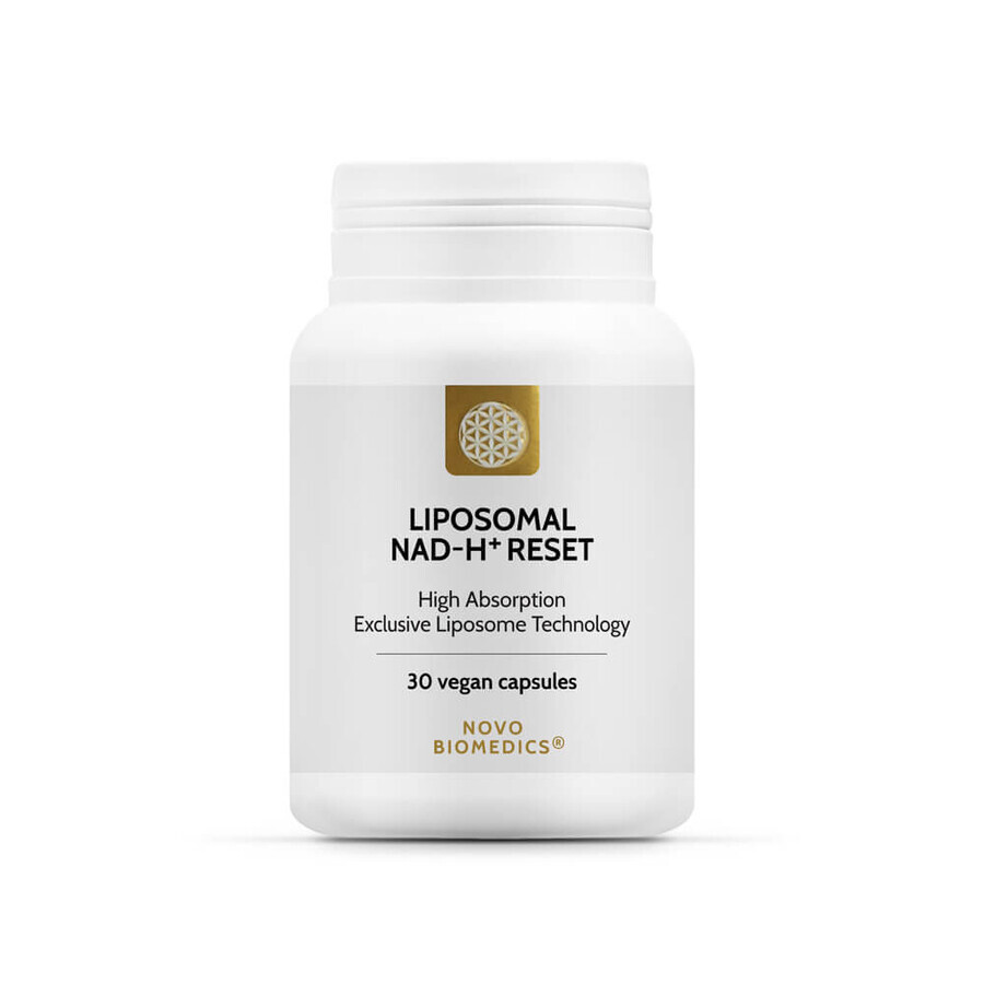 Liposomal Nad-H+ Reset, 30 gélules, Novo Biomedics