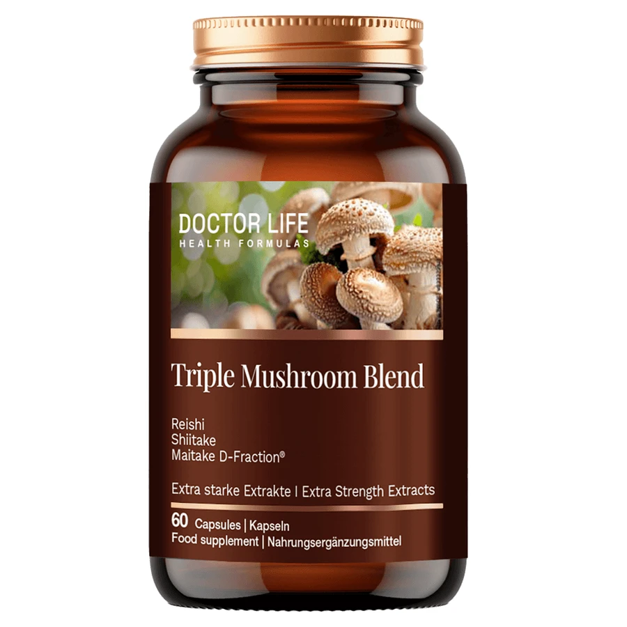 Doctor Life Triple Mushroom Blend, 60 capsule