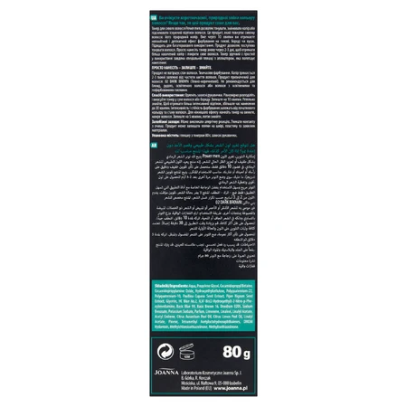 Joanna Power Men, ontlakkende toner, 02 donkerbruin, 80 g