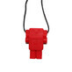 Jellystone Designs, anti-stress pendant, robot, red, from 3 years, 1 piece