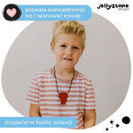 Jellystone Designs, anti-stress pendant, robot, red, from 3 years, 1 piece Jellystone Designs, anti-stress pendant, robot, red, from 3 years, 1 piece