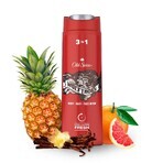 Old Spice, gel de duș 3 în 1 pentru corp, păr și față, Wolfthorn, 400 ml